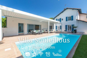 Villa Souleillous, basco landaise de prestige, 500m de la plage